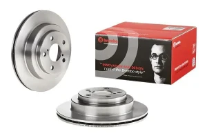 Tarcza hamulcowa tył SUBARU LEGACY II BREMBO