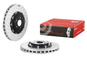 Tarcza hamulcowa przód MERCEDES-BENZ SL R230 BREMBO
