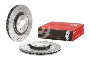 09.A731.11 BREMBO Tarcza hamulcowa przód perforowana