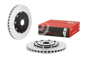 Tarcza hamulcowa przód perforowana NISSAN GT-R BREMBO