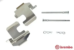 A 02 244 BREMBO Zestaw montażowy klocków przód