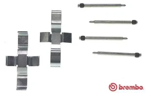 A 02 279 BREMBO Zestaw montażowy klocków przód