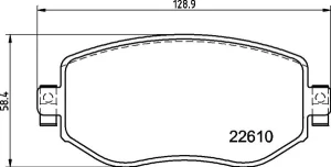 Klocki hamulcowe przód RENAULT MEGANE IV BREMBO