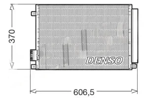 DCN09045 DENSO Skraplacz chłodnica klimatyzacji z osuszaczem