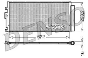 DCN09046 DENSO Skraplacz chłodnica klimatyzacji