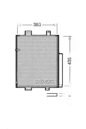1.3, 1.5 ECO, 1.5 Skraplacz chłodnica klimatyzacji DAIHATSU MATERIA DENSO
