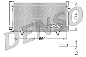 DCN36003 DENSO Skraplacz chłodnica klimatyzacji z osuszaczem