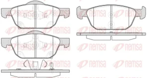 Klocki hamulcowe HONDA CIVIC X REMSA