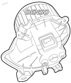 Dmuchawa wentylator nawiewu ALFA ROMEO MITO DENSO