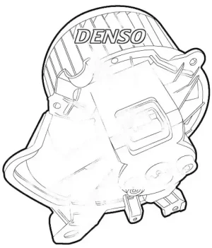 DEA01010 DENSO Dmuchawa wentylator nawiewu
