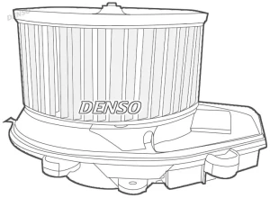 Dmuchawa wentylator nawiewu SKODA SUPERB 1 DENSO