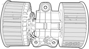 Dmuchawa wentylator nawiewu BMW X3 E53 DENSO