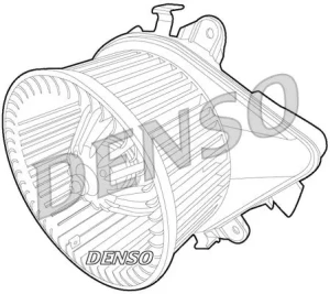 Dmuchawa wentylator nawiewu LANCIA MUSA DENSO