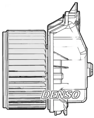 Dmuchawa wentylator nawiewu FIAT GRANDE PUNTO DENSO