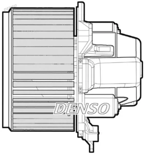 Dmuchawa wentylator nawiewu FIAT BRAVO II DENSO