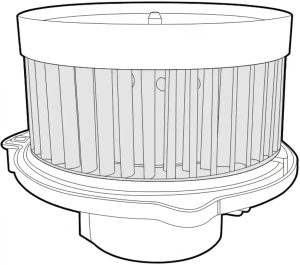 DEA17014 DENSO Dmuchawa wentylator nawiewu
