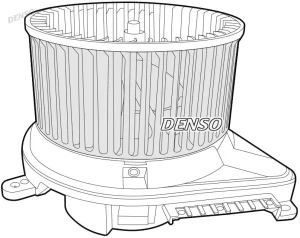 DEA17031 DENSO Dmuchawa wentylator nawiewu
