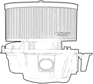 Dmuchawa wentylator nawiewu RENAULT MODUS DENSO