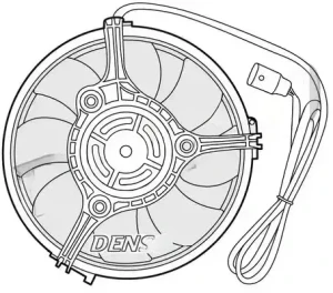 Wentylator chłodnicy VW PASSAT B5 2.5 TDI, 2.3 V5, 1.8 T, 2.0 TDI, 1.9 TDI DENSO