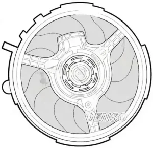 Wentylator chłodnicy FIAT STILO 1.4 16V, 1.2 16V, 1.6 16V DENSO