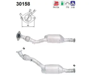 1.2 Katalizator RENAULT CLIO II AS