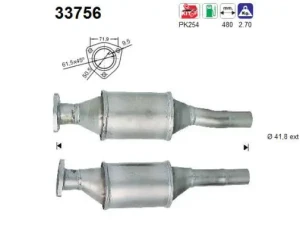 60 1.4, 75 1.6 Katalizator VW POLO 3 AS