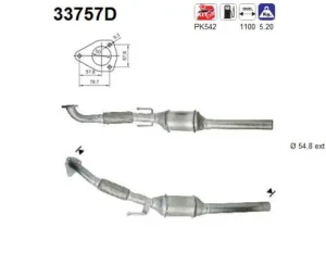 1.9 TDI Katalizator SEAT LEON 1 AS