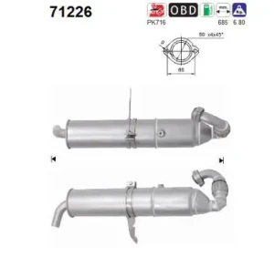 0.6 Katalizator SMART CABRIO AS