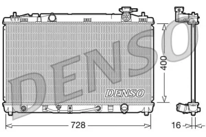 DRM50042 DENSO Chłodnica wody