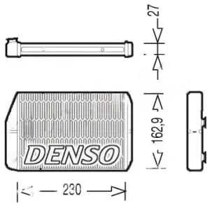 Nagrzewnica CITROËN JUMPER Skrzynia DENSO