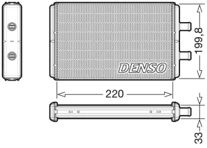 Nagrzewnica IVECO DAILY III DENSO