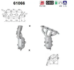 1.6, 1.4 Katalizator emisja euro 5 emisja euro 6 HYUNDAI i20 I AS