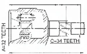 Przegub półosi DAEWOO NUBIRA 2.0 16V NTY