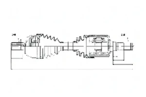 Półoś VOLVO S60 II T3, T4F, 2.0 T, T5, T4 NTY
