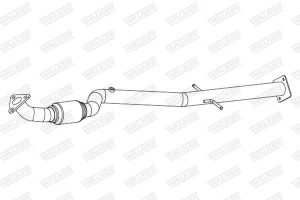 opel astra j wydech 10911 WALKER
