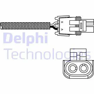 1.2 Sonda lambda regulacyjna RENAULT EXPRESS DELPHI