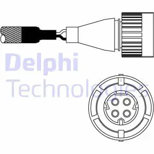316 i, 318 is, 318 i Sonda lambda ogrzewana regulacyjna BMW 3 E30 DELPHI
