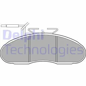 Klocki hamulcowe przód NISSAN TRADE DELPHI