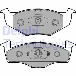 Klocki hamulcowe przód VW POLO 3 DELPHI
