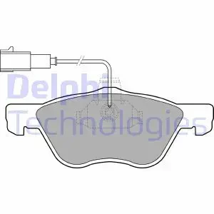 Klocki hamulcowe przód ALFA ROMEO 156 DELPHI