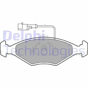 Klocki hamulcowe przód z czujnikiem FIAT PALIO DELPHI