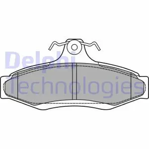 Klocki hamulcowe tył DAEWOO KORANDO II DELPHI