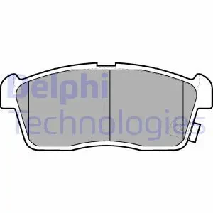 Klocki hamulcowe przód SUZUKI IGNIS II DELPHI