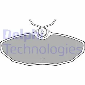 Klocki hamulcowe tył JAGUAR X-TYPE I DELPHI