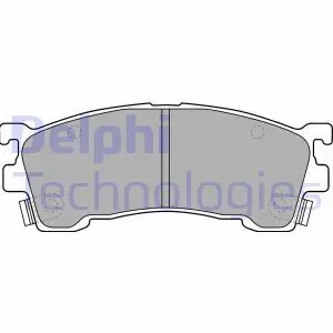 LP1518 DELPHI Klocki hamulcowe przód