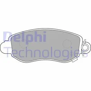 Klocki hamulcowe przód FORD TRANSIT DELPHI