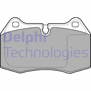 LP1584 DELPHI Klocki hamulcowe przód