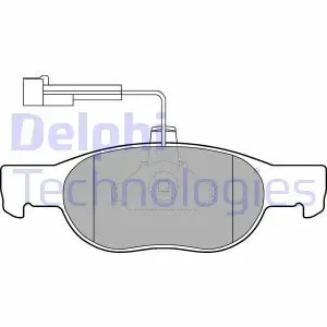 Klocki hamulcowe przód ALFA ROMEO 145 DELPHI