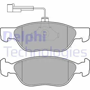 Klocki hamulcowe przód FIAT PUNTO DELPHI