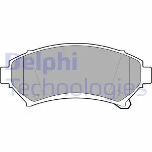Klocki hamulcowe przód CADILLAC DEVILLE DELPHI